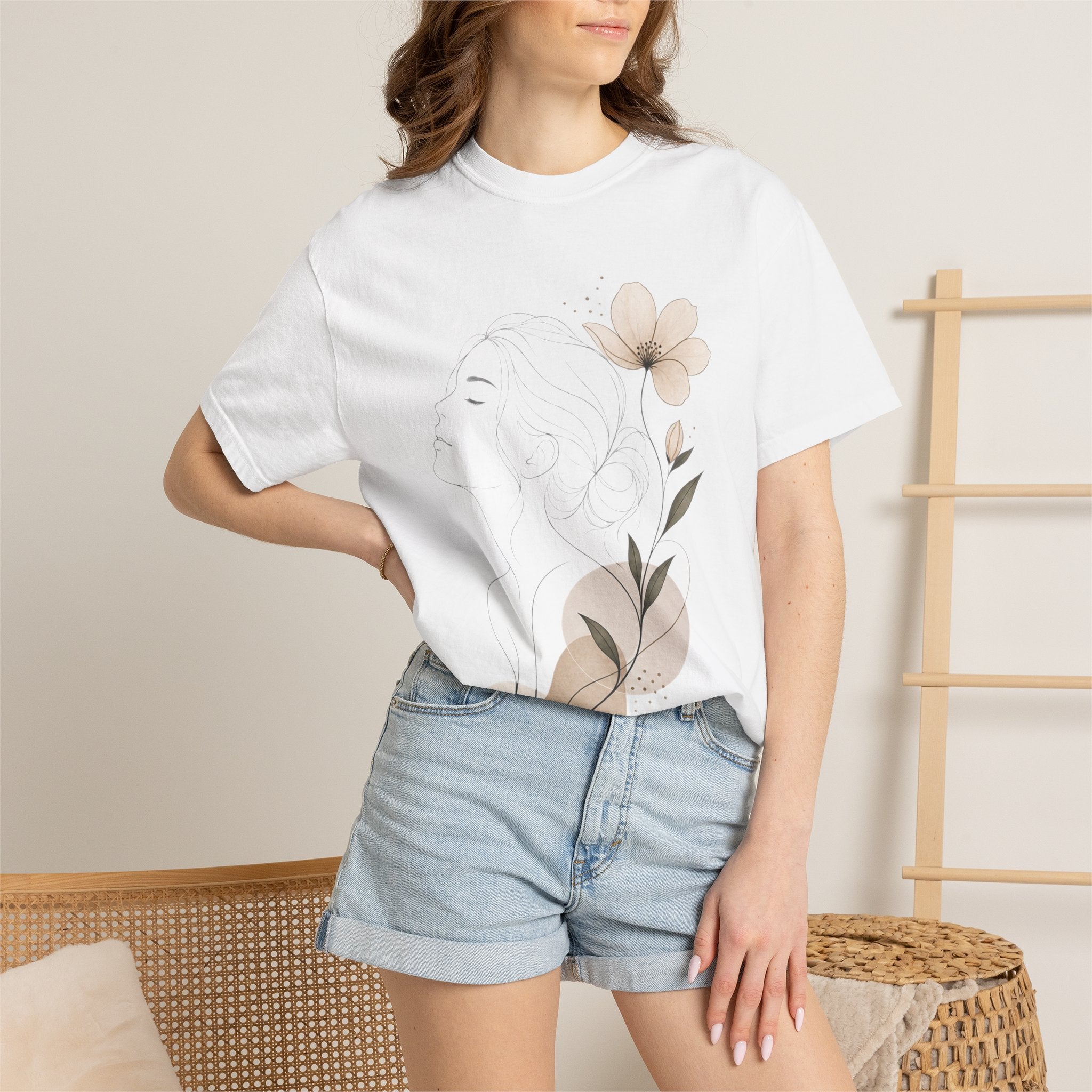 Still Growing, Still Glowing — Women’s Botanical T-Shirt